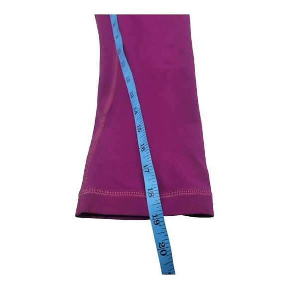 Lululemon Pants Women 6 Align Leggings Deep Purple Cropped Athleisure Crossfit - Picture 5 of 9